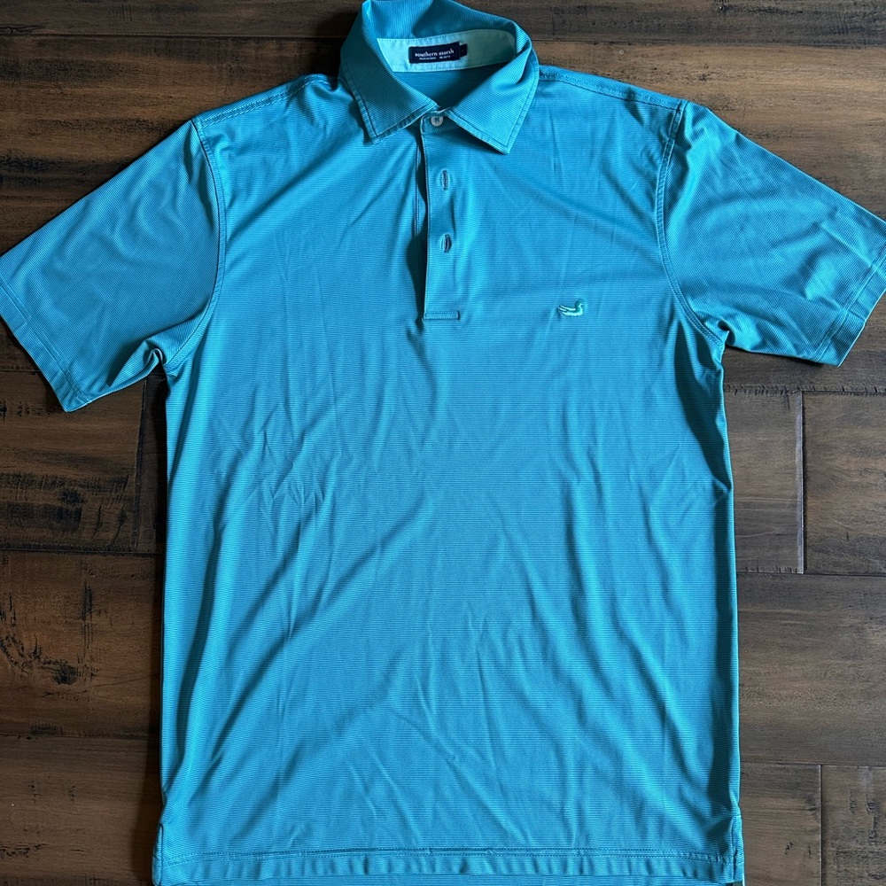 Southern Marsh Men's Blue Performance Polo
